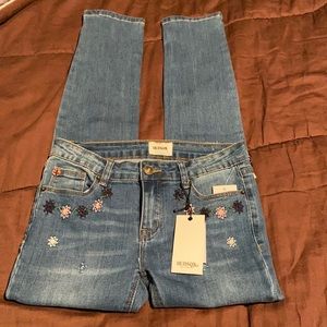 Girls Skinny Jeans by Hudson Brand.